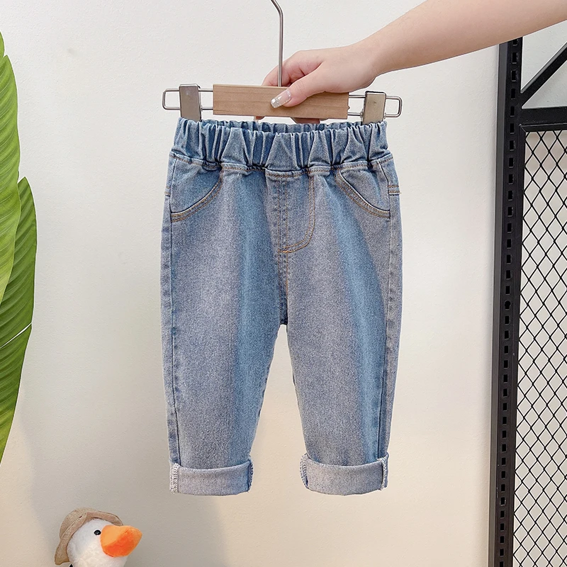 2022 New Year Grid Strip Patchwork Long Sleeve Button Down Shirt and  Casual Sports Jeans Pants Fashion Casual Kid Boy Clothes