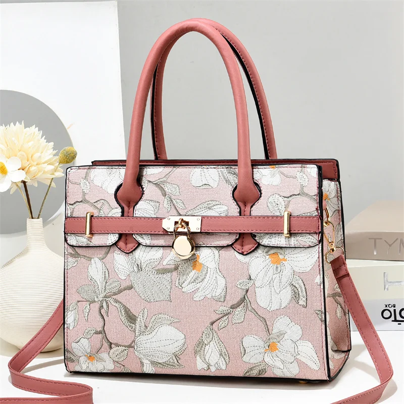 Tas Wanita Trendy Handbags Flower Tote Bag 2024 Handbags For Women With ...