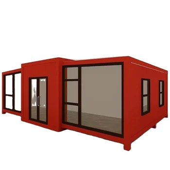 Grande Extended foldable prefab container homes 20ft folding living container home fast assemble living home
