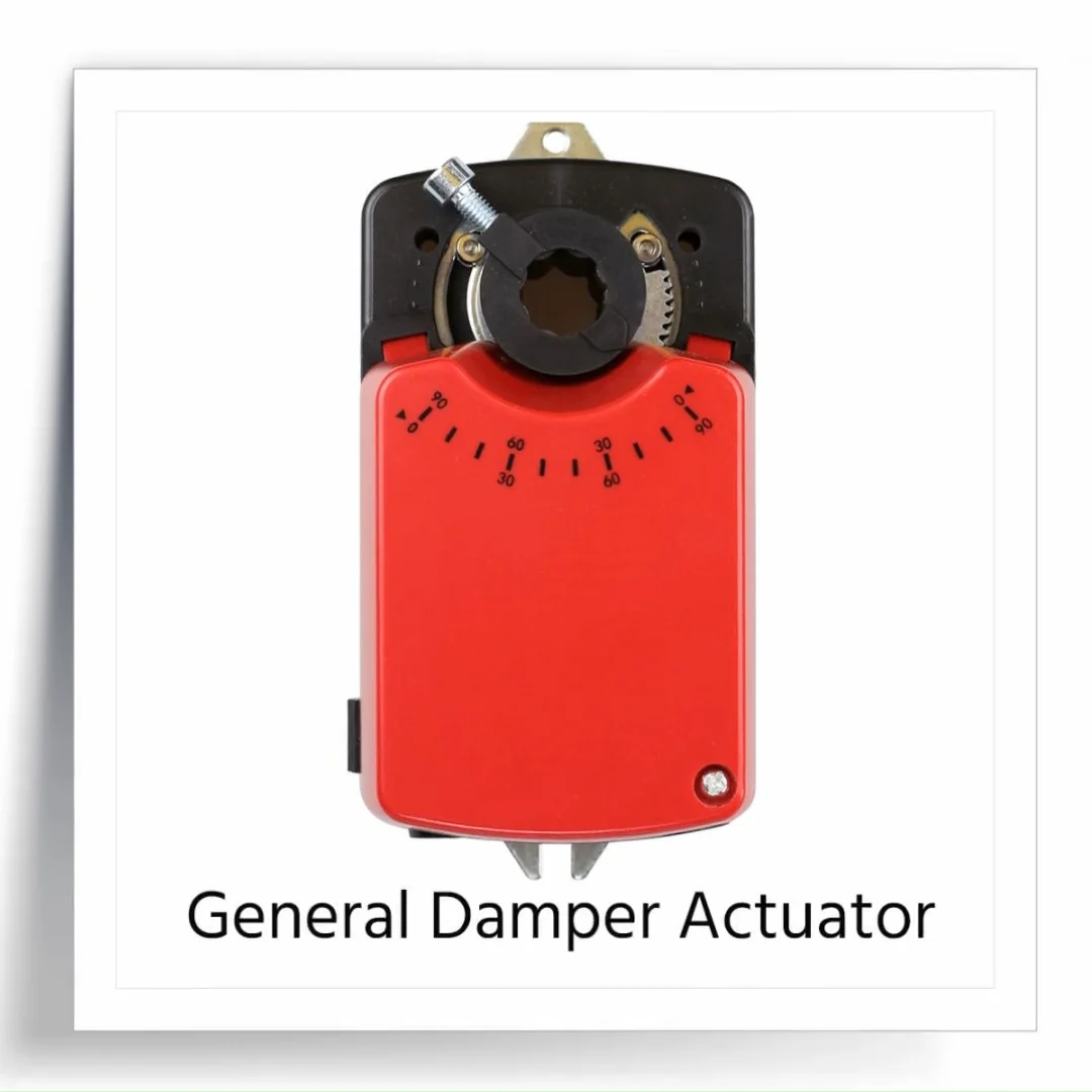 4nm Ac/dc 24v General Damper Openclose Actuator Motorized Rotory Electric Control Air Damper