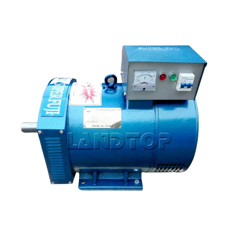 TOPS ST/STC Series Single Phase Three Phase 110v 220v AC Brush Alternator Synchronous Generator 220v 380v  Electric Dynamo