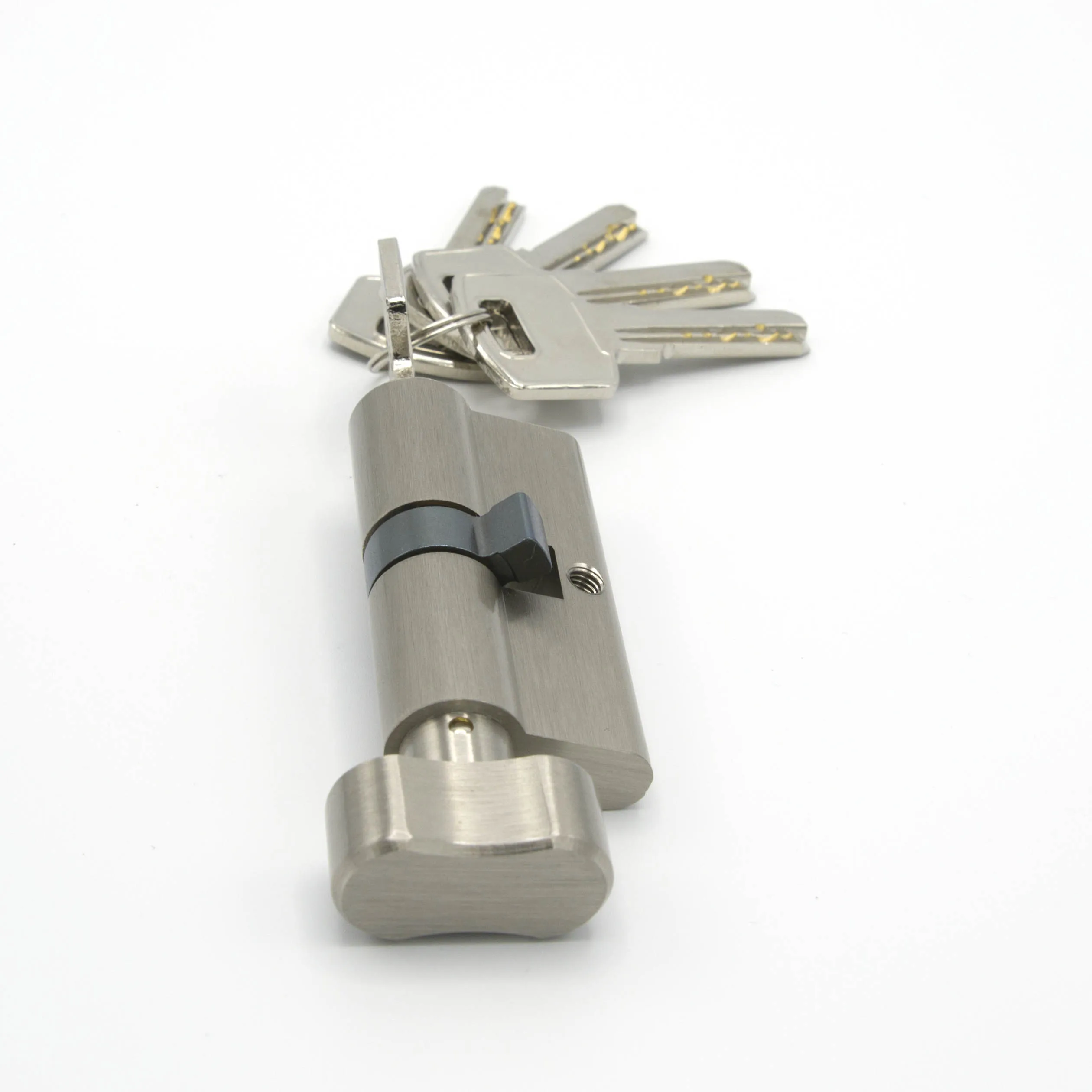 Thumb Turn Knob Brass Door Lock Cylinder