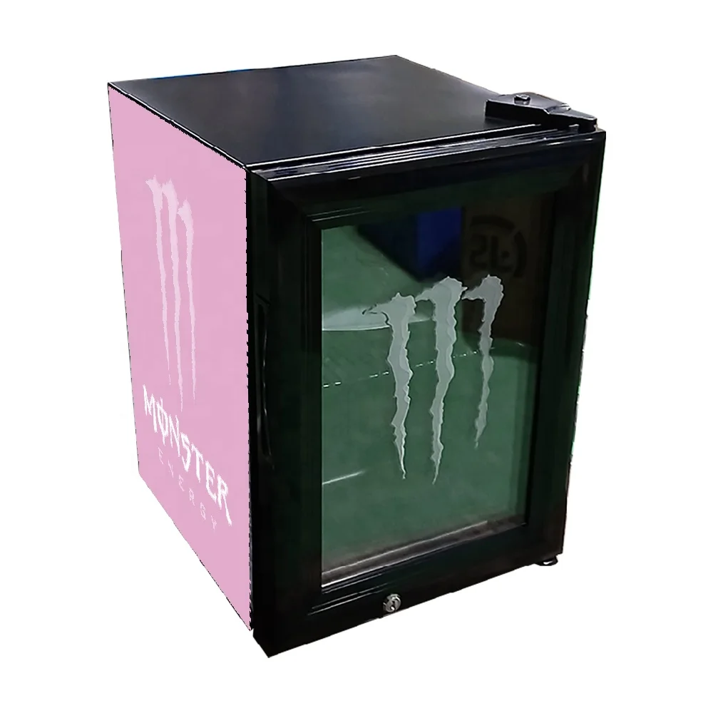 Monster Mini Fridge with LED Light – Energy Star Rated Beverage