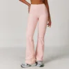 Pantaloni svasati rosa