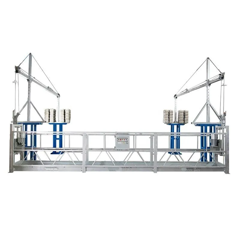 Building Exterior Painting Work Gondola windows Cleaning Cradle Motorized Suspended Platform