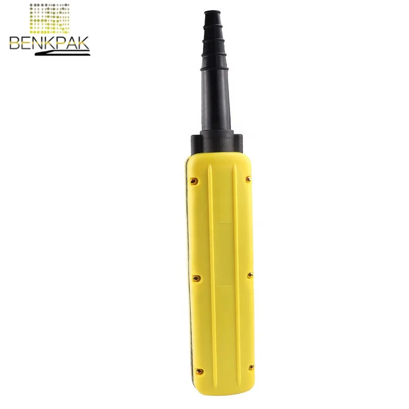 Double Speed Hoist Crane Pendant Control Stations 6 Push Buttons Switch Emergency Stop Circuits Double Insulated Made Plastic