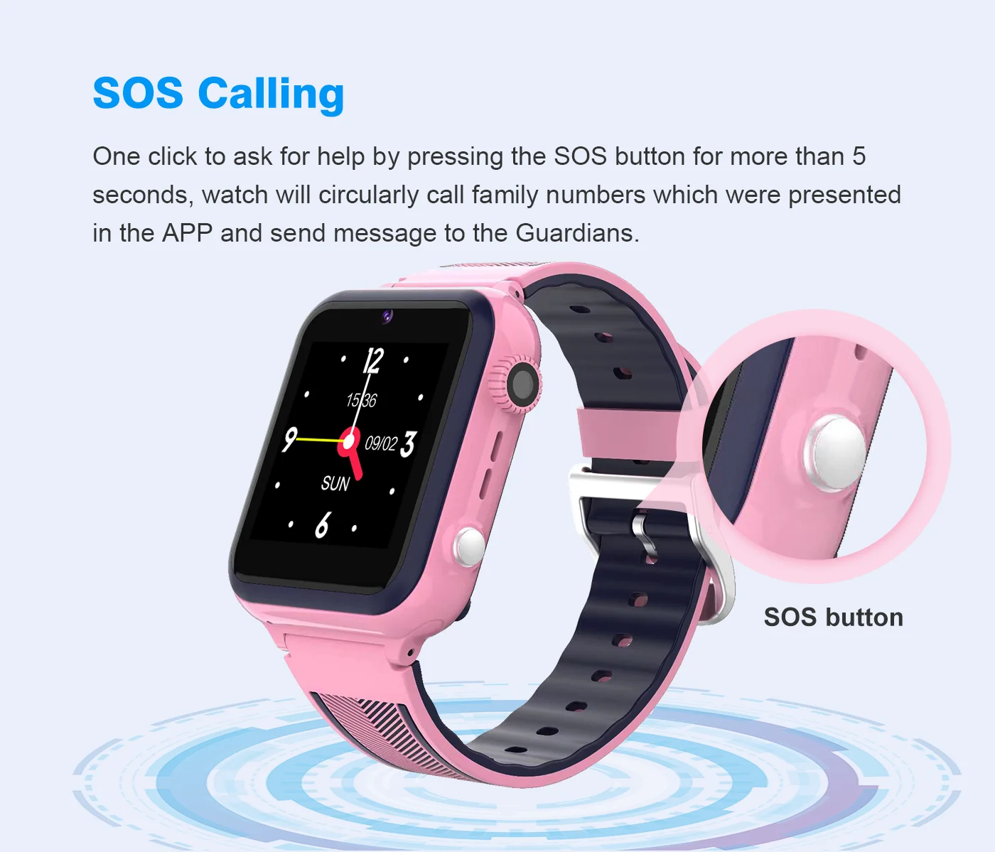 2025 New Product 4G Kids Smart Watch with Games Anti-lost