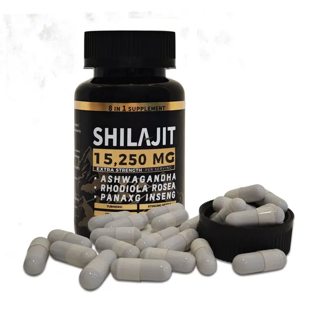 OEM Private Label Himalayan Shilajit Extract Shilajit Capsules