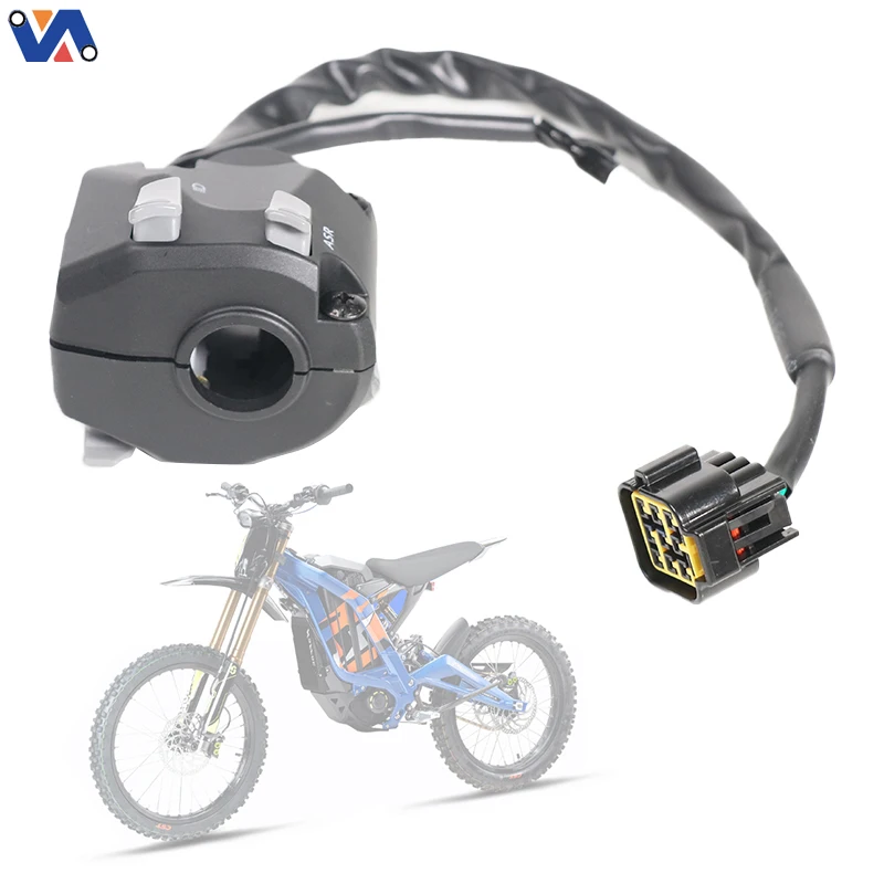 Ny billefte venstre kombinationssvigt for Surround Ultra Bee el-dansegående cykel Sur-ron Ultra Bee svigt-knap tilbehør