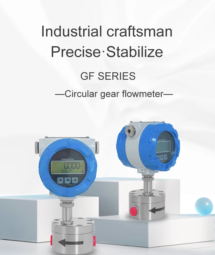 Shelok Industrial Volumetric FlowMeter Ogm Oval Gear Flow Meter Micro ...