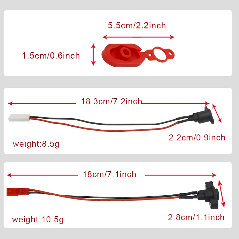 M365 1S Pro/Pro2 Electric Folding Scooter Charging Port Waterproof Cover Charging Interface Kit