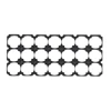 Negro 3x7 18,5mm