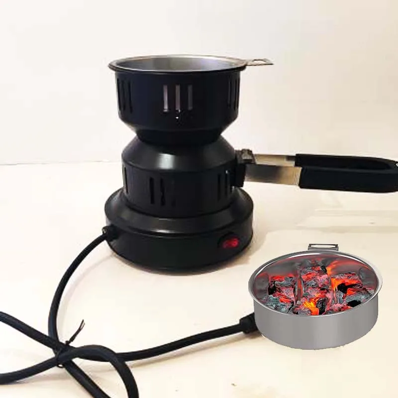 Blue Shisha Charcoal Incense Holder Quick Light Scentless Smokeless Coconut Premium Hookah Shisha Hokah Shisha Electric Charcoal