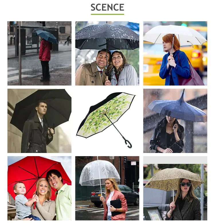 Outdoor Big High Quality Custom Large 30 Inch Straight Umbrella