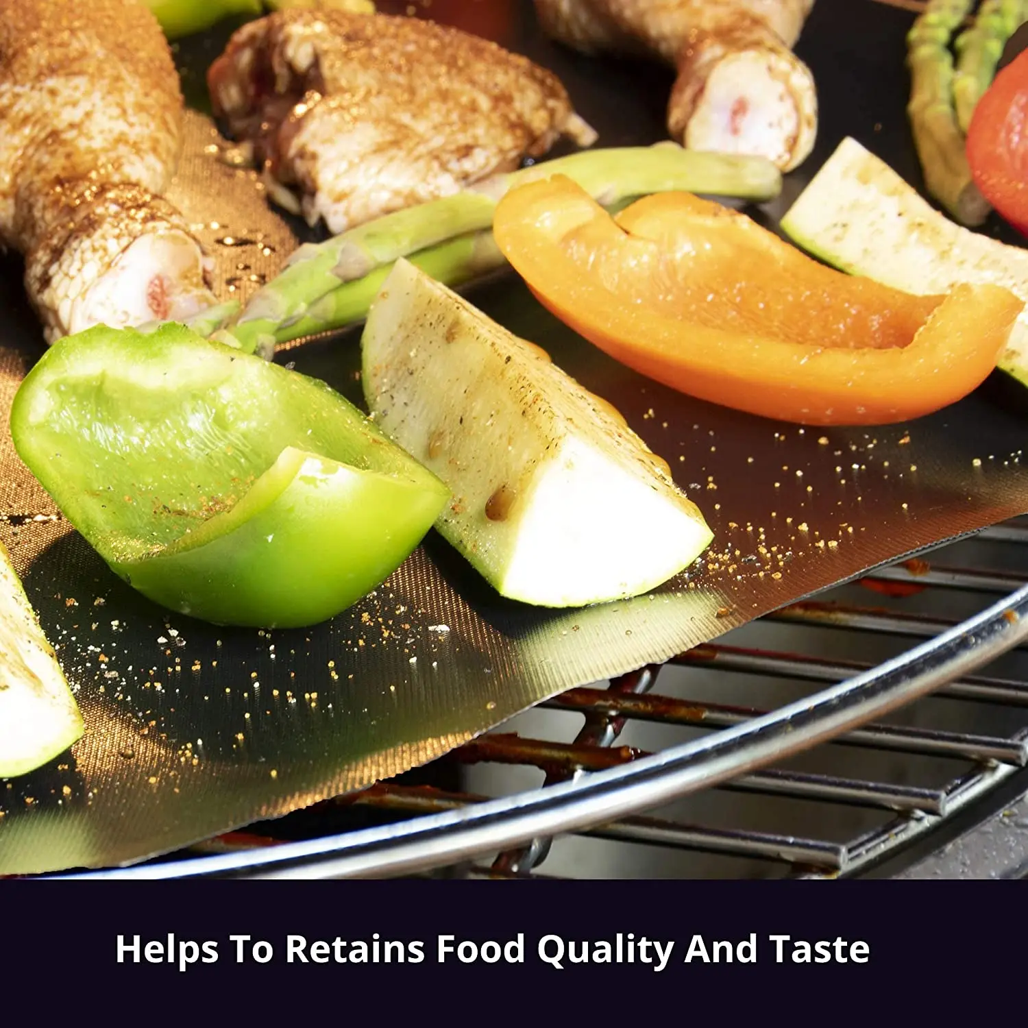 High Temperature Nonstick Healthy Cooking Bbq Grill Mat Buy High