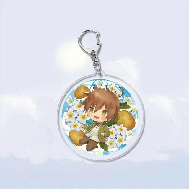 Fashionable Anime Axis Powers Keychain for Kawaii Decor