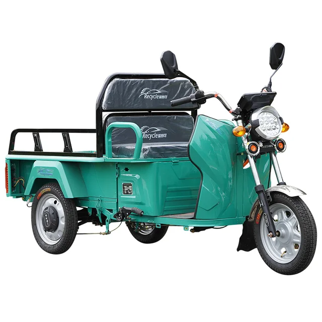 500W Customize 60-80km Electric Cargo Tricycle 3 Wheel Electric For Cargo
