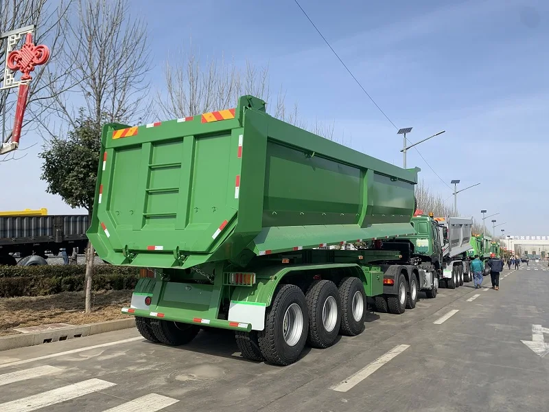 Vehicle Master 2 3 4 Axles Dump Semi Trailer Tipper Trailer/Dumper/Tipping Semi Truck Trailer Scrap Tipper Trailer