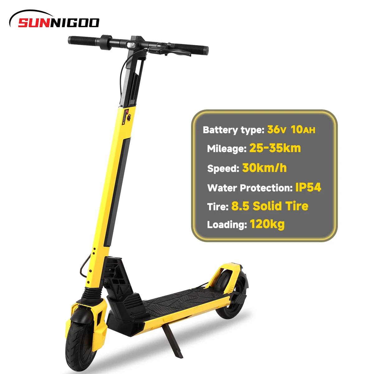 SUNNIGOO EU Warehouse 350w Fast Foldable Electric Scooter for Adult High Speed Private Model Cheap Mobility Scooters Mopeds