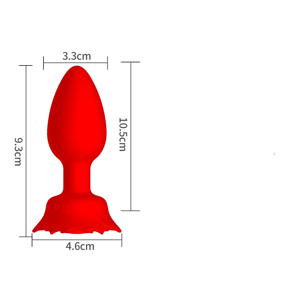 Rotating Vibration Stimulation Prostate Massager Sex Toy for Women Men Gay APP Bluetooth Control Female Rose Anal Plugs Vibrator