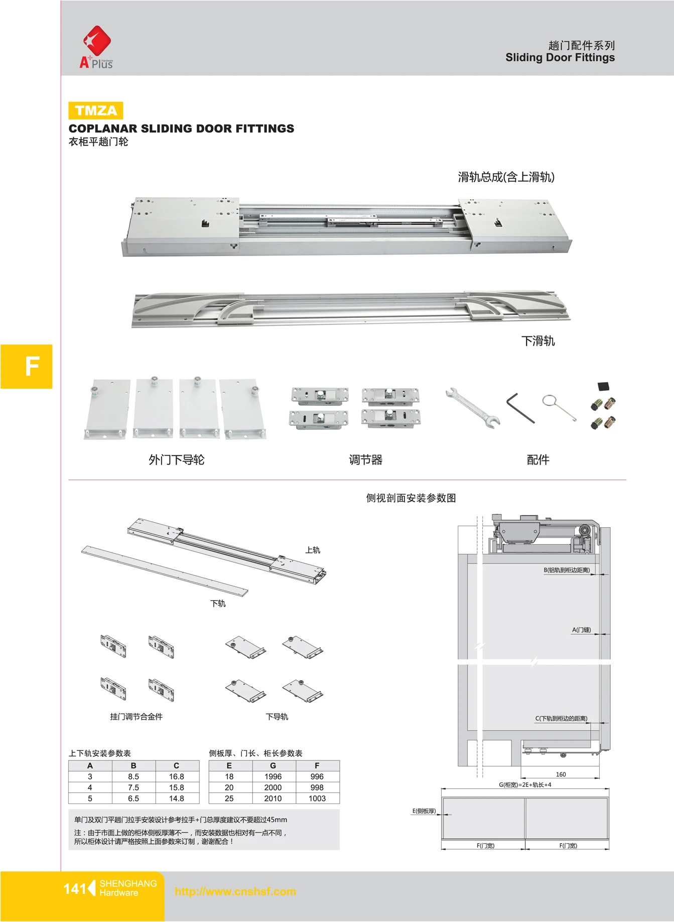 Soft Closing Coplanar Flush Sliding Door System