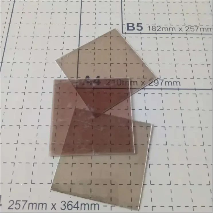 electrical apparatus insulation without hole transparent thin mica sheet