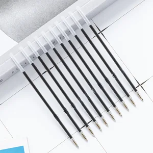 1.0mm Plastic Meiji Pen Refill Smooth Writing Replacement Ballpoint with Bullet Tip Manufacturer Wholesale