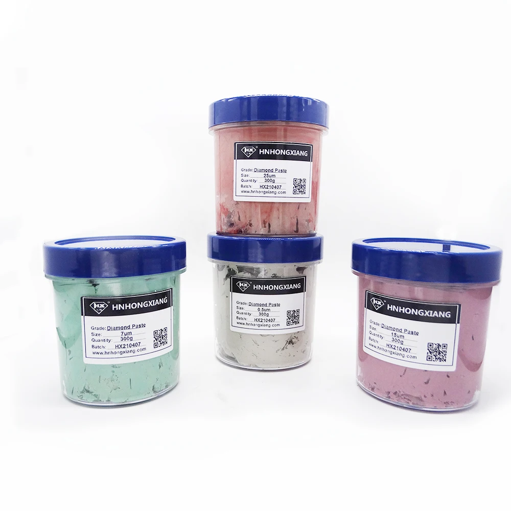 China Factory Glass Abrasive Polishing Compound W28 Diamond Micron Powder Lapping Paste