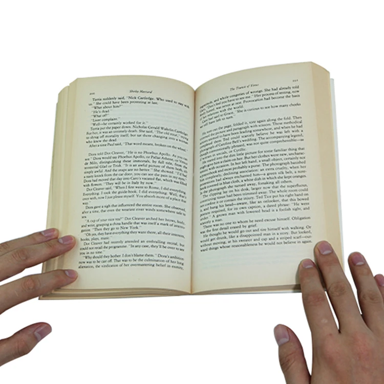 Заводская изготовленная на заказ полноцветная английская книжная печать Softcover Story Books китайская офсетная заказных размеров романы