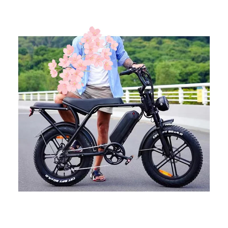 ファットバイク Factory Sales Quality New ZX Model Electric Mountain Bike 48v 500W