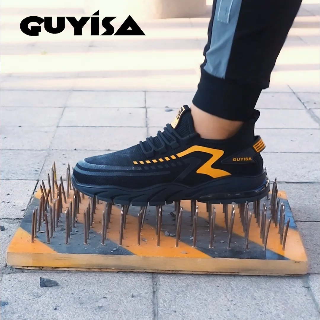 Guyisa Tenis Zapato Industrial Seguridad Súper Cómodo Ligero | Envío gratis