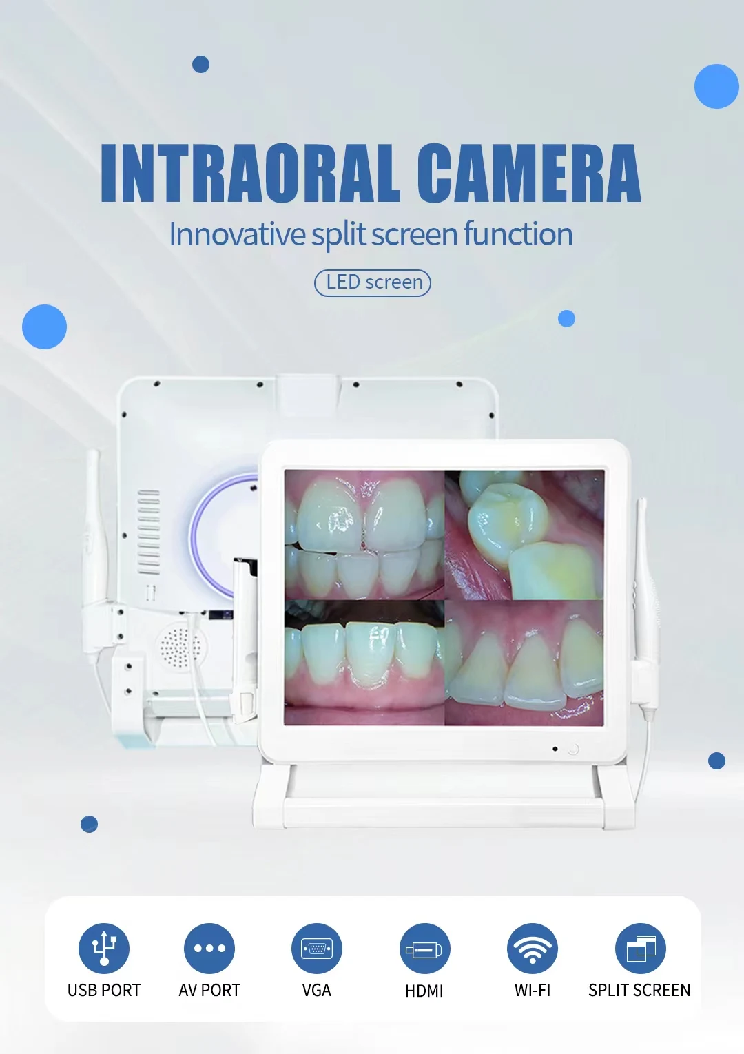 New Dental Endoscope Oral Camera With WiFi Cheap Dental Equipment With Stand factory