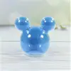 Mitad transparente, mitad azul