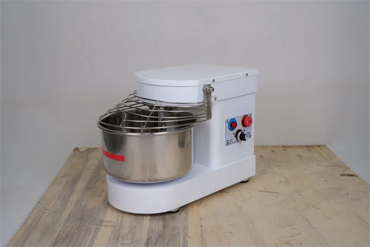 Small Dough Mixer DH8 3KG Small Size Spiral Kneader 8L Video