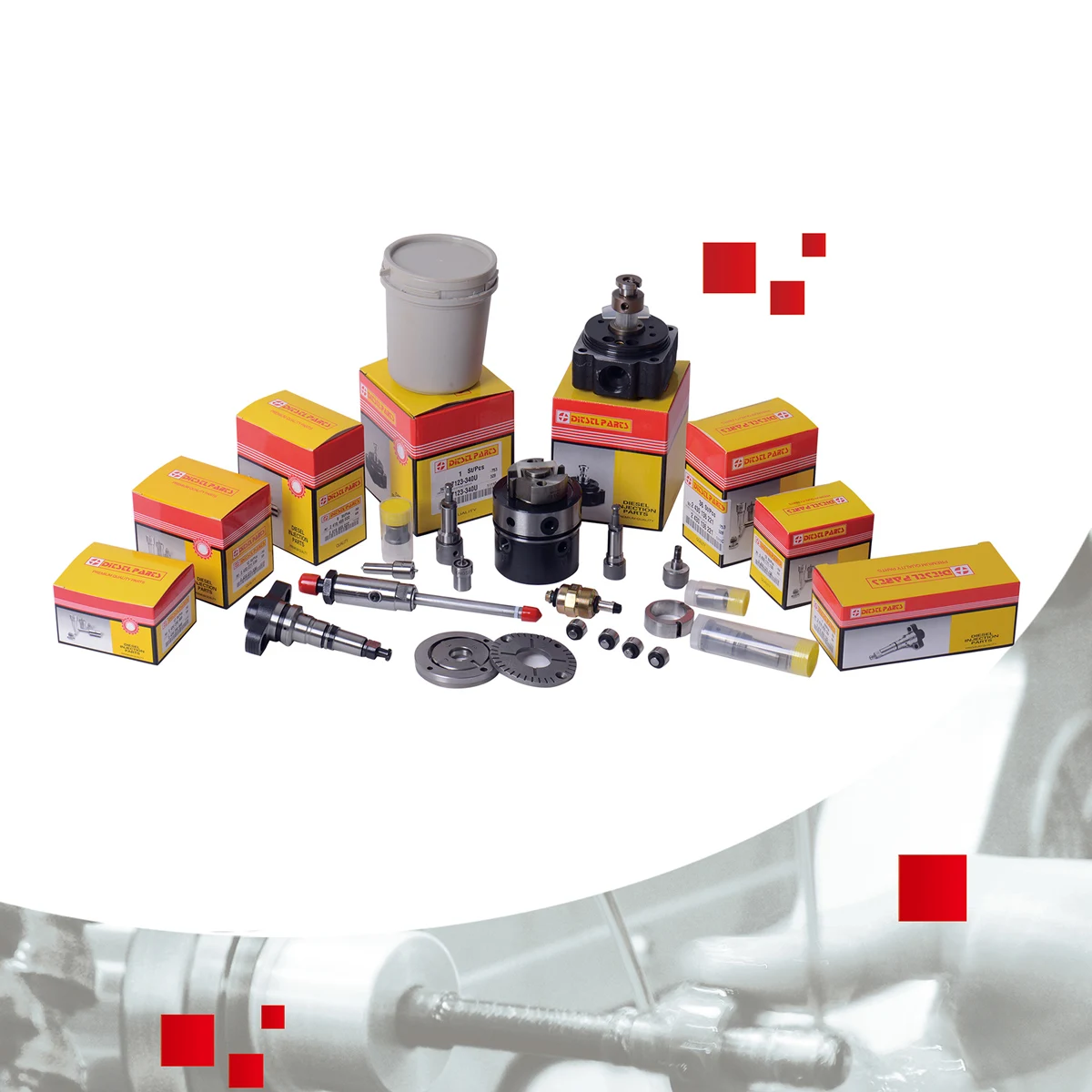 M20 Fuel Injector Pump Element Plunger 140154-1720 Diesel Injection System Parts Plunger Barrel for Bosch PF PFR Pump 9443610304