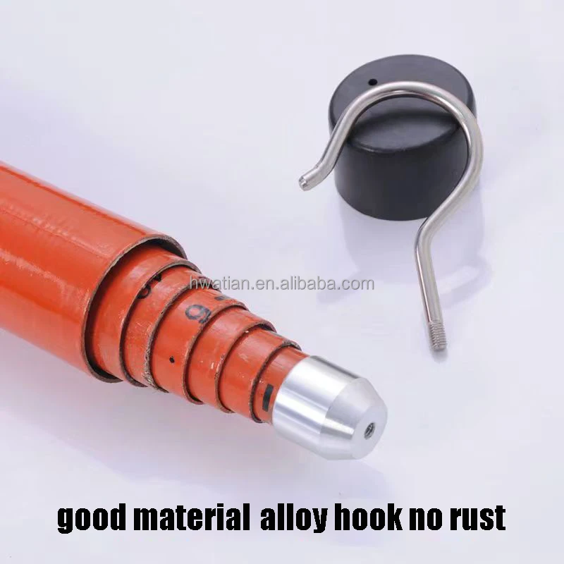 5M-18M Phenol Resin Insulated Safety Telescopic Measuring Rod/Stick for Electric Industry