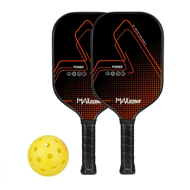 Usapa Pickleball Thermoformed Paddle With Textured Carbon Top Control ...