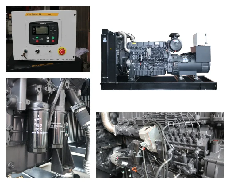 China Factory Good Quality Generator Shangchai 280KW/350KVA  Power diesel Generator