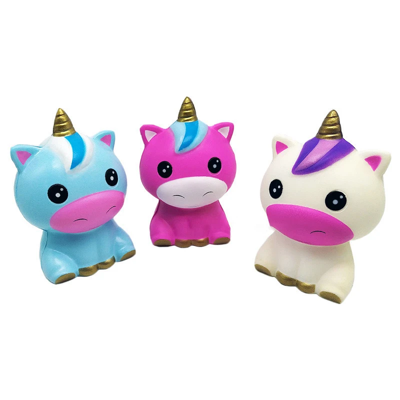 ★大人気商品★ Stress - Toys Squeeze Unicorn Relief Kids for Fun Fidget ダーツ