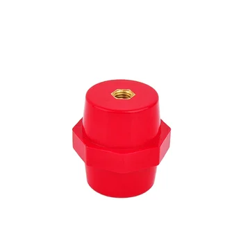 Red insulator SM7120 M8-M10 High strength busbar insulator epoxy resin insulated column