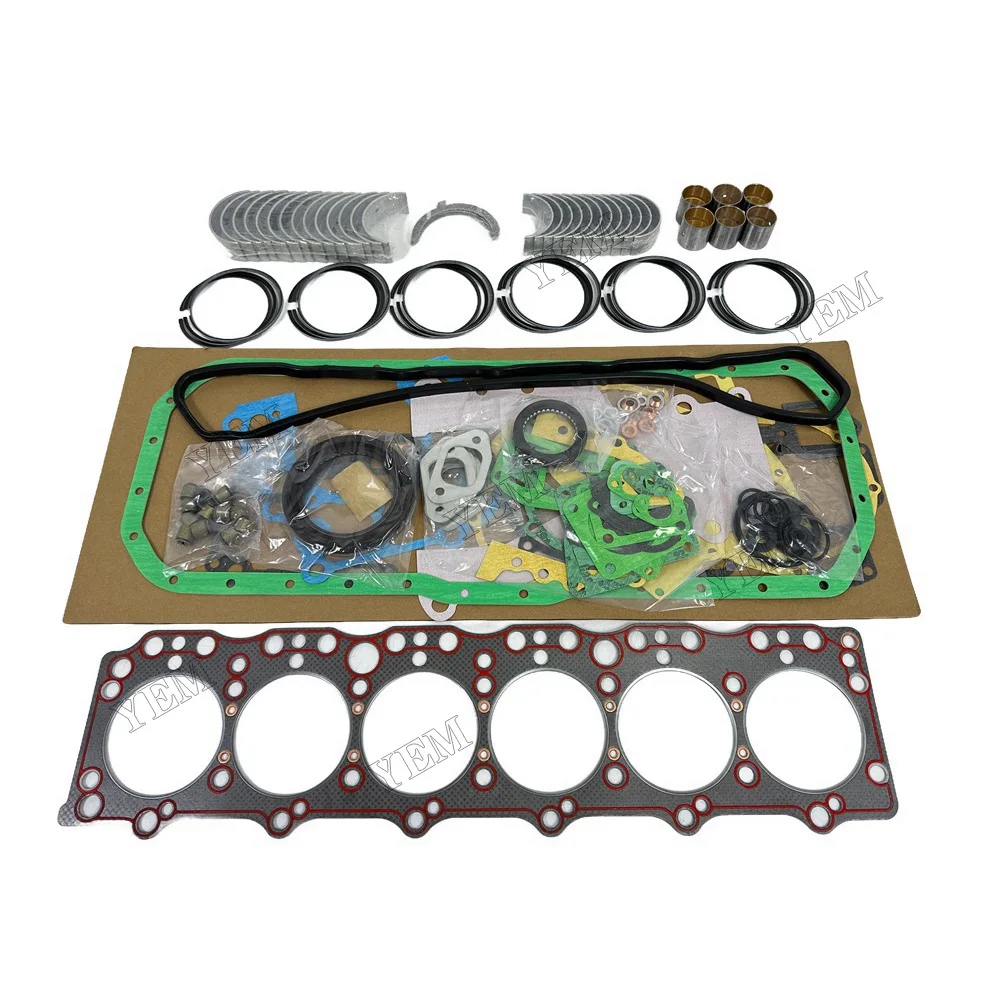 For Doosan / for Develon DB58 Overhaul Re-ring Kits Engine Rebuild Kit 5