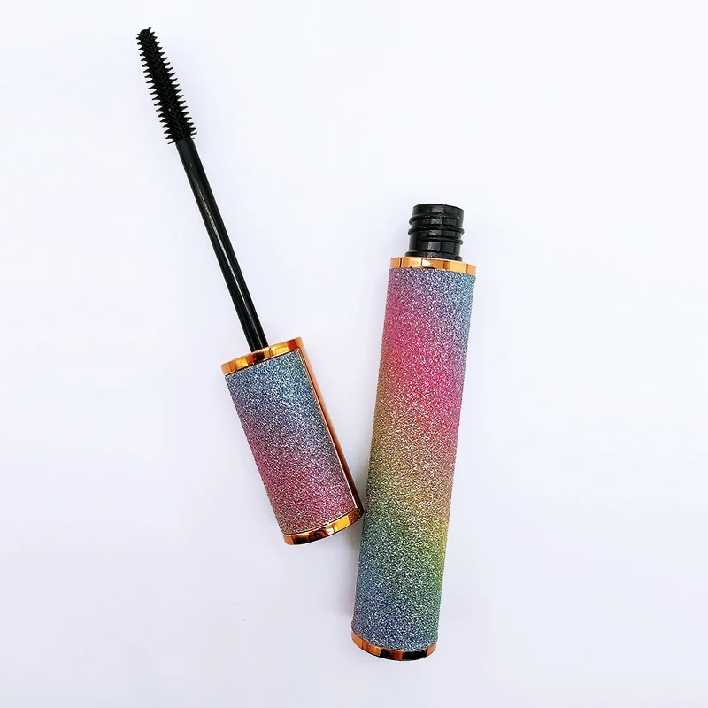 Wholesale custom Mascara Tube Cosmetic Packaging Luxury Rainbow Empty Mascara Tube container