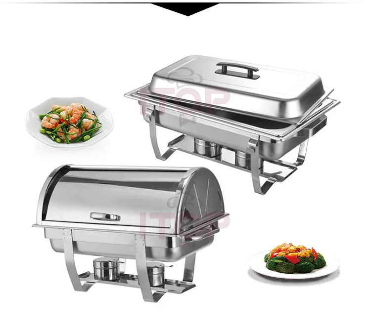 Luxury Buffet Chafing Dish In Dubai Stainless Steel Chef 9 Litre Food ...