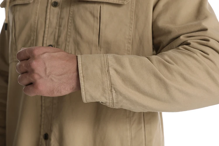 Men's Winter Parka Jacket Warm Thicken Casual Fur Windbreaker_voghion.com