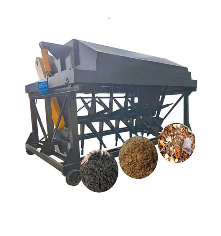 Hot Compost Fertilizer Making Agriculture Machinery Equipment Farm Compost Making Machines