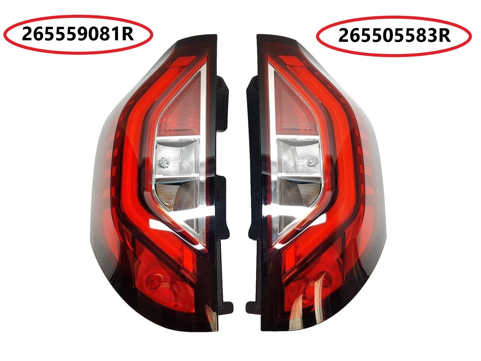 【新品】RENAULTSPORT 公式バックパック ルノースポール LEDライト Mootour New OEM 265559081R 265505583R Rear/Tail Lights for Renault