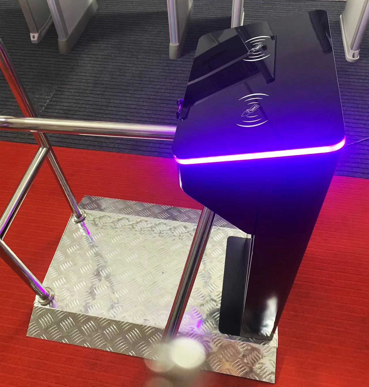 Super Strong Automated Ticketing Turnstiles Access Control Tripod Turnstile Gate with Stand Waist Height Tripod Turnstiles