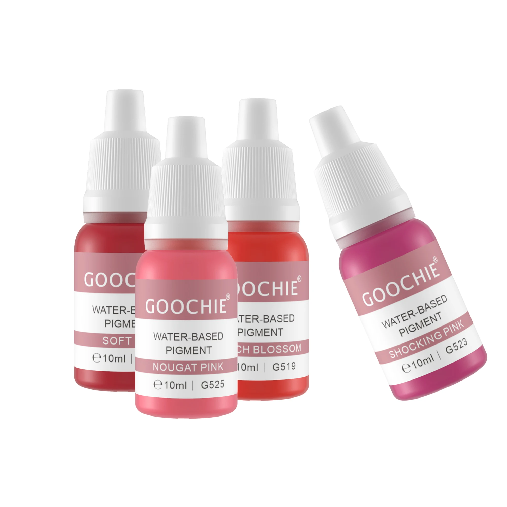 Goochie PMU Machine Pigment Tattoo Ink Eyebrow Lip Permanent Makeup Pigments