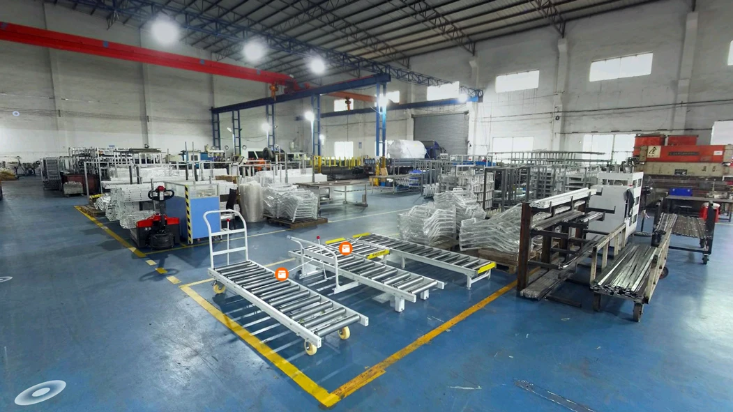 Hongrui Factory Custom Automated Production Line Powers Roller Straight Conveyor factory