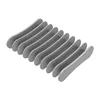 Portasapone grigio con fessure
